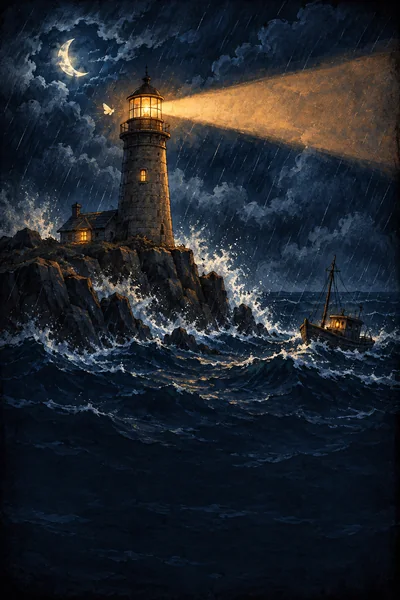 Cover of The Last Light at Gull's End