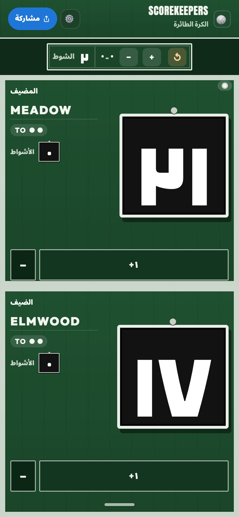 اللوحة الخضراء