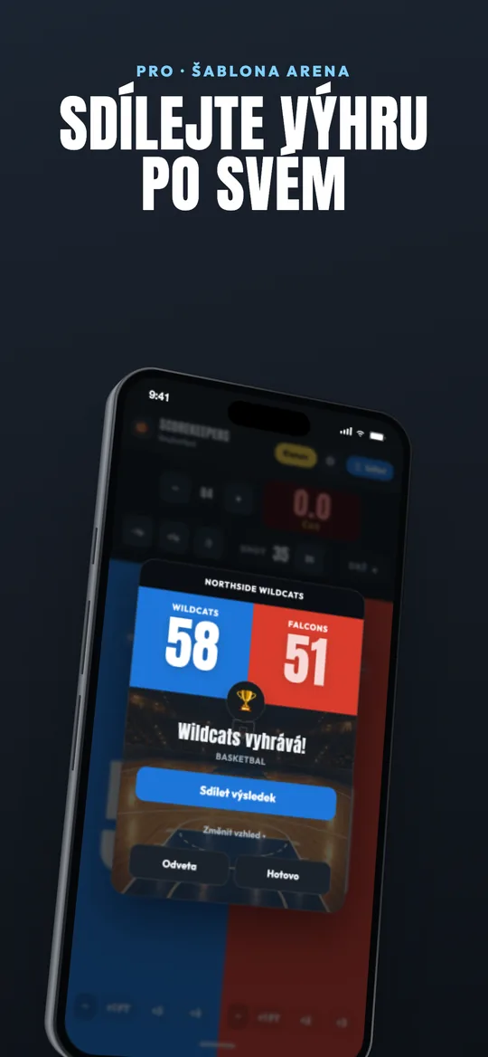 Snazší sdílení, příjemnější vítězství.