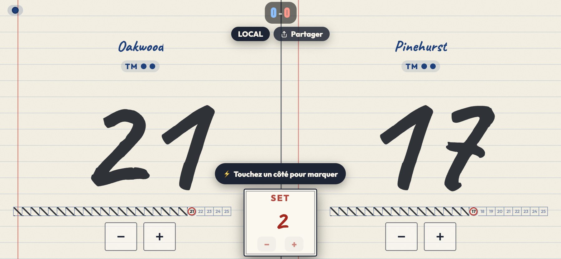 Feuille de match