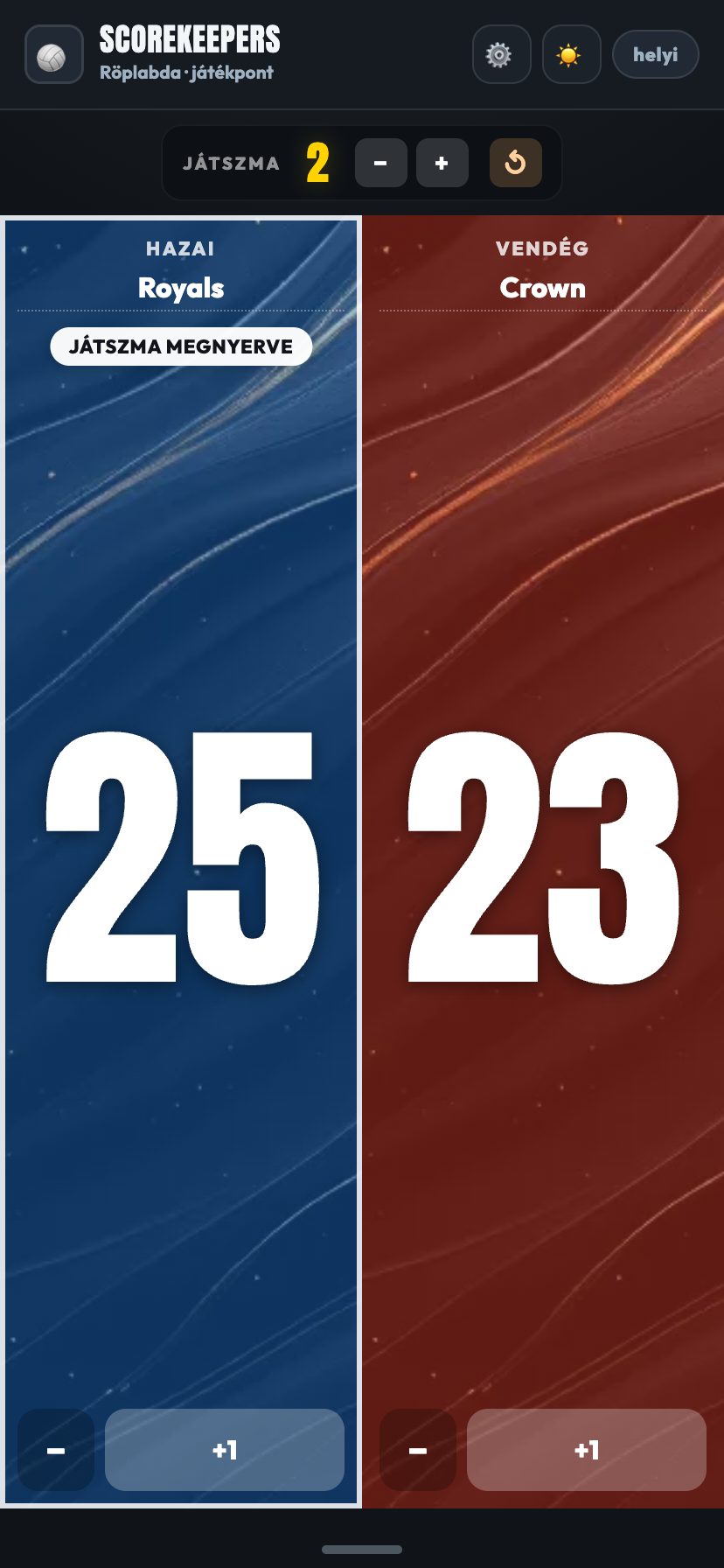 Arany stílus, csiszolt fém, ScoreKeepers Pro