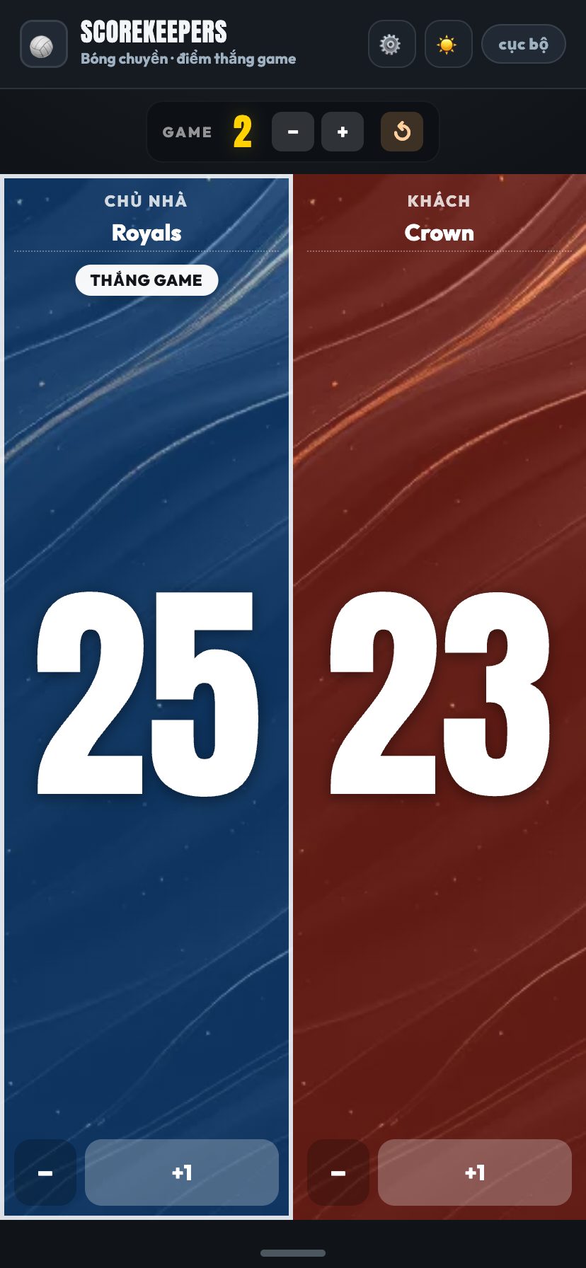 Kiểu Vàng, kim loại xước, ScoreKeepers Pro