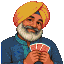Pixel portrait of Sunny