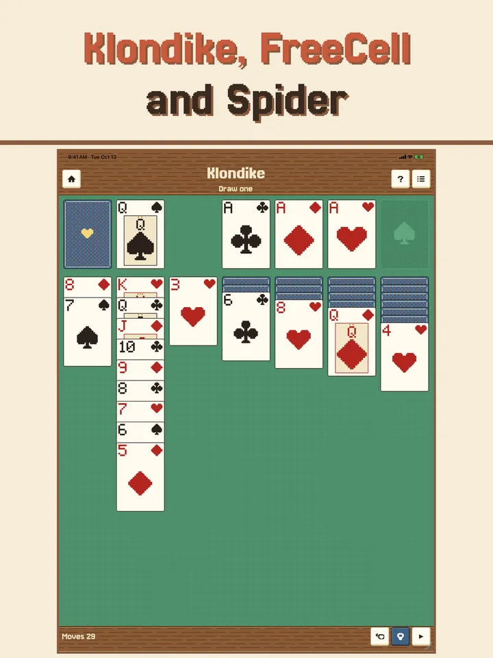 A Solitaire layout