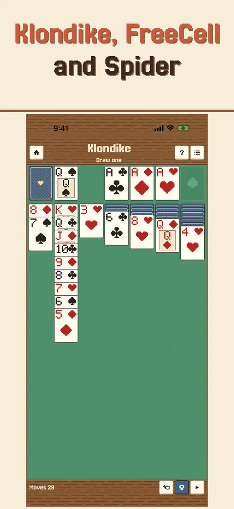 A Solitaire layout