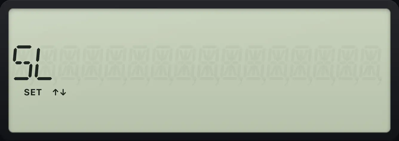 The DEPR worksheet starts at the method line. The display shows: SL.